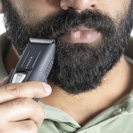 display image 2 for product Geepas Rechargeable Hair Trimmer - 4 Level Setting Precise Beard Styler With Hard Alloy Steel