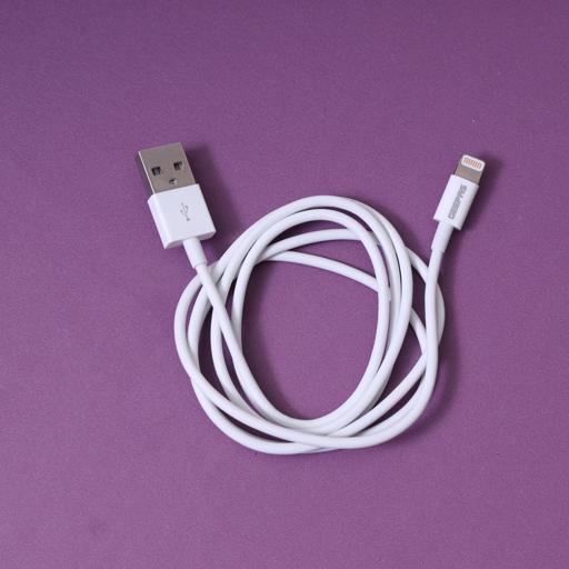 display image 5 for product Geepas Lightning Cable1M 5V - Long Durable Iphone Charger Cable, Usb Fast Charging Cable