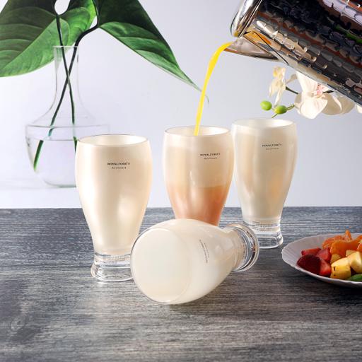 display image 2 for product Royalford 400Ml Acrylic Glass 4Pcs Set, 4Pieces - Water Cup Drinking Glass