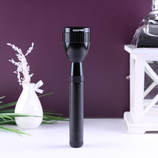 display image 3 for product Geepas Rechargeable Led Flashlight - High Power Flashlight Super Bright Micro Led Torch Light