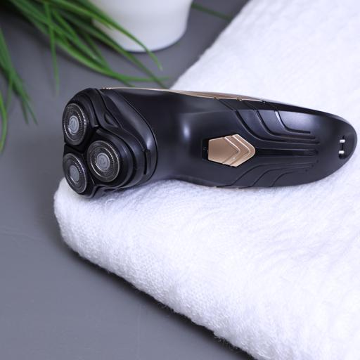 display image 7 for product Geepas Electric Shaver - Triple Floating Blades Safe Face Care Beard Trimmer Shaving Machine