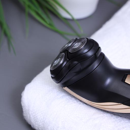 display image 8 for product Geepas Electric Shaver - Triple Floating Blades Safe Face Care Beard Trimmer Shaving Machine