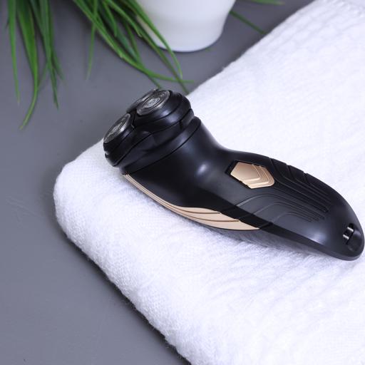 display image 11 for product Geepas Electric Shaver - Triple Floating Blades Safe Face Care Beard Trimmer Shaving Machine