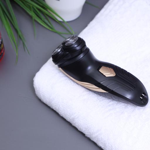 display image 13 for product Geepas Electric Shaver - Triple Floating Blades Safe Face Care Beard Trimmer Shaving Machine