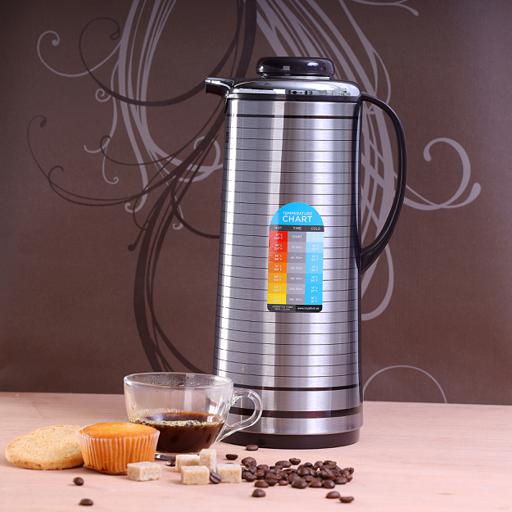 display image 1 for product Royalford 1L Vacuum Flask - Heat Insulated Thermos For Keeping Hot/Cold Long Hour Heat/Cold Retention