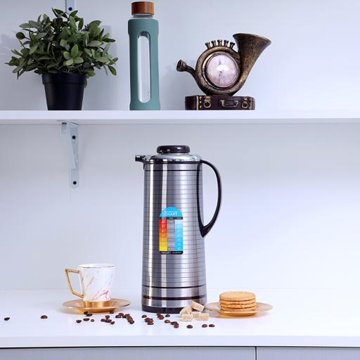 display image 2 for product Royalford 1L Vacuum Flask - Heat Insulated Thermos For Keeping Hot/Cold Long Hour Heat/Cold Retention