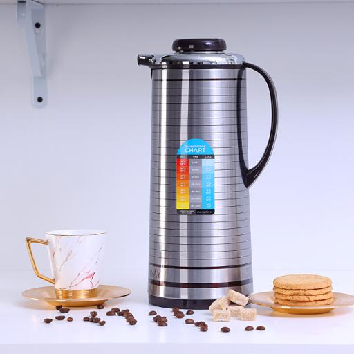 display image 3 for product Royalford 1L Vacuum Flask - Heat Insulated Thermos For Keeping Hot/Cold Long Hour Heat/Cold Retention