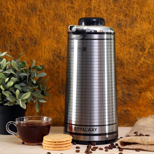 display image 1 for product Royalford 1L Vacuum Flask - Heat Insulated Thermos For Keeping Hot/Cold Long Hour Heat/Cold Retention