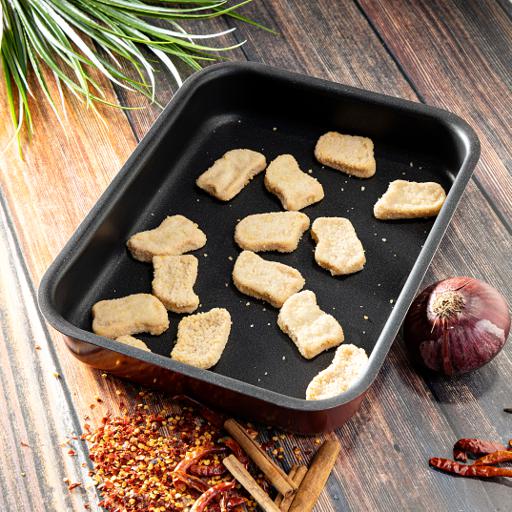 display image 1 for product Royalford 2L Non-Stick Square Baking Tray - Large Roaster Pan - Non-Stick Coating - Induction Safe