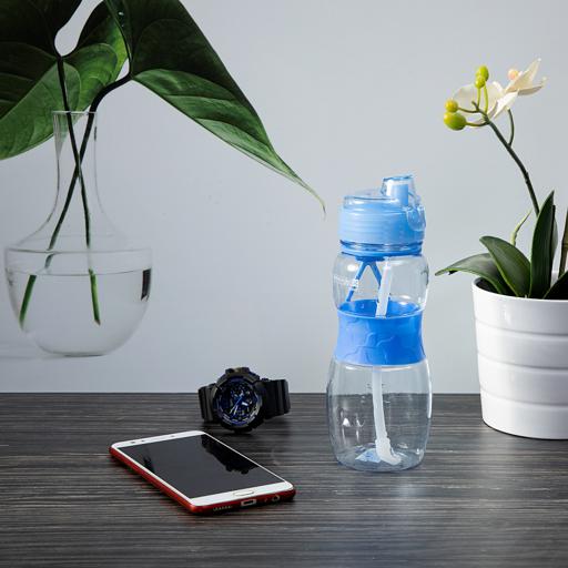 display image 2 for product Royalford 600Ml Water Bottle - Reusable Water Bottle Wide Mouth With Hanging Clip