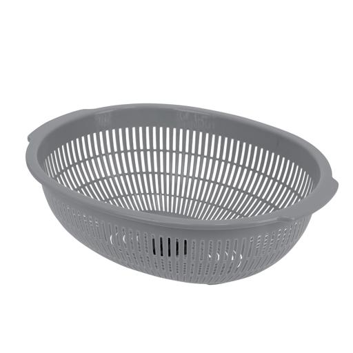 Royalford Plastic Oval Vegetable Strainer