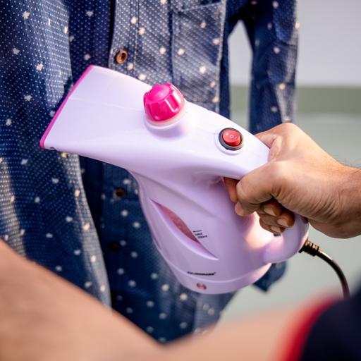 display image 4 for product Olsenmark Handheld Garment Steamer, 800W - 200Ml Water Tank - 2 Steam Level - No Dropping Water