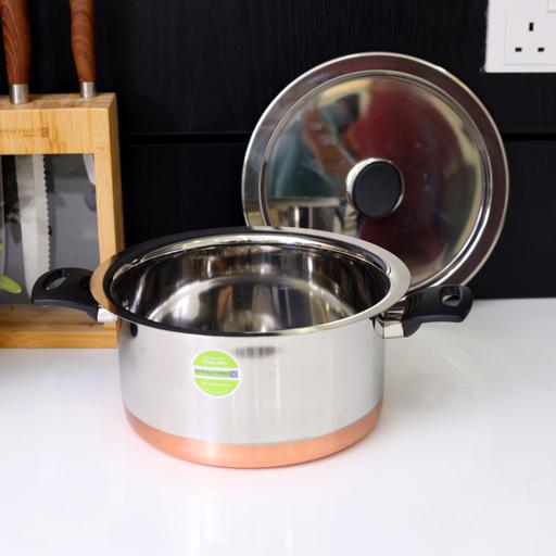 Different Size Stainless Steel Casserole Large Cooking Soup Pots