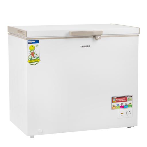 display image 6 for product Geepas 300L Chest Freezer - Portable 2Pcs Food Basket, Compact Refrigerator With Led Light