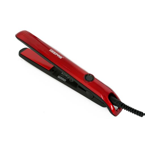 display image 6 for product Geepas Ceramic Hair Straighteners 35W - Professional Hair Styler with Ceramic Floating Plates | ON/OFF Switch, Auto-Temp 210°C | 2-Year Warranty