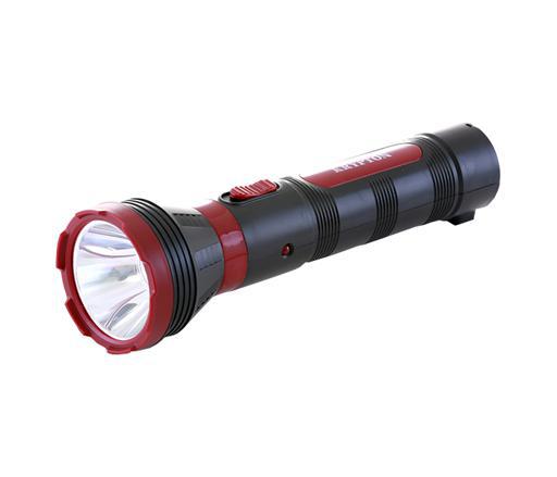 display image 0 for product Krypton 4V 900Mah Rechargeable Led Plastic Torch - High Power Flashlight Super Bright Torch Light