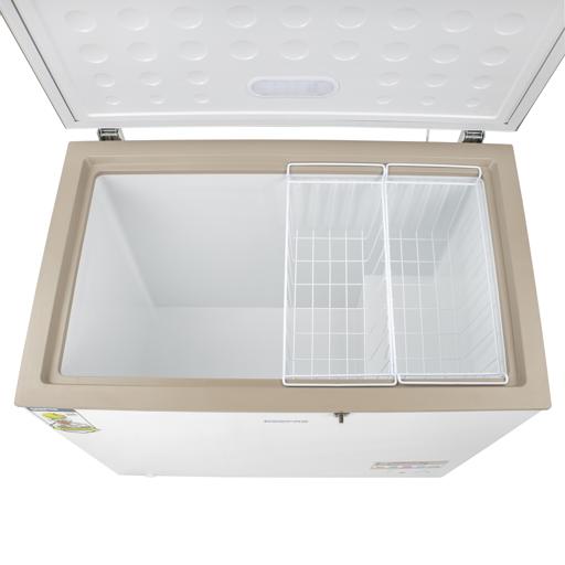 display image 7 for product Geepas 300L Chest Freezer - Portable 2Pcs Food Basket, Compact Refrigerator With Led Light