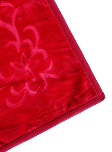 display image 3 for product PARA JOHN Cool Floral Bordered Double 2 Ply Soft And Warm Embossed Blanket 200*240 Cm,Soft And Warm