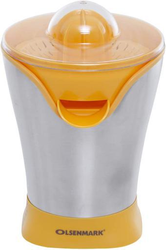 Olsenmark Electric Citrus Juicer With Stainless Steel Housing - Transparent Dust Cover - Filter hero image