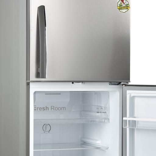 display image 15 for product Geepas 320L Double Door Refrigerator - Free Standing Durable Double Door Refrigerator, Recessed