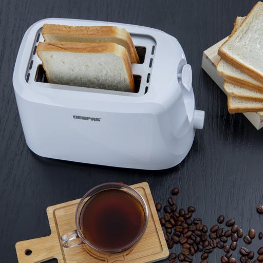 display image 3 for product 2 Slice Bread Toaster, Variable Browning Setting, GBT36515 | Cancel Function | Removable Crumb Tray | Wide Slots and High Lift Feature | Cord Storage
