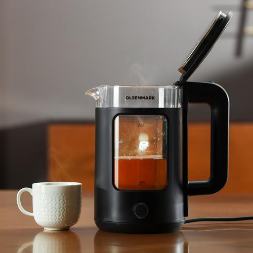 display image 3 for product Olsenmark Electric Glass Kettle