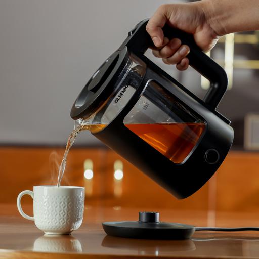display image 4 for product Olsenmark Electric Glass Kettle