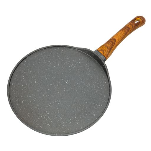 Granite Forged Non-Stick and PFOA-Free Aluminum Fry Pan Skillet Tawa, Gray