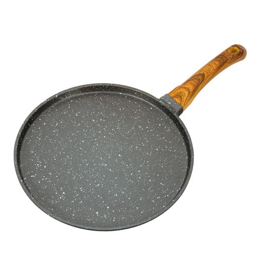 Granite Forged Non-Stick and PFOA-Free Aluminum Fry Pan Skillet Tawa, Gray