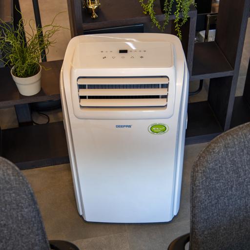 display image 4 for product Portable Air Conditioner, Remote Control, GACP1216CU | 3 Mode & 3 Speed Setting | 24hrs Timer | Digital Display Cooler with 0.4L Water Tank | Auto Horizontal Swing