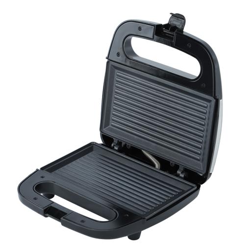 display image 15 for product Portable Powerful 700W 2 Slice Grill Maker with Non-Stick Plates GGM6001 Geepas