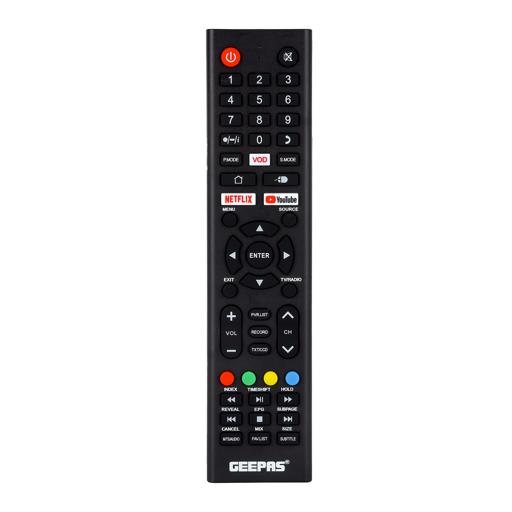 display image 10 for product Geepas 43" Smart LED TV, TV with Remote Control, GLED4328SXHD | HDMI & USB Ports, Head Phone Jack, PC Audio In | Wi-Fi, Android 9.0 with E-Share | YouTube, Netflix, Amazon Prime