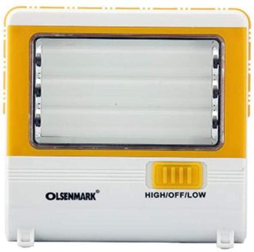 Olsenmark Rechargeable Led Emergency Light, 27 Pcs Led + 1Pc (1W) - Lead-Acid Battery - Solar Charge hero image
