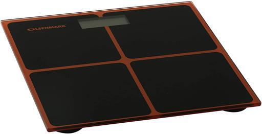 display image 4 for product Olsenmark Digital Personal Scale - Tempered Glass Platform - 180Kg Capacity - Lcd Display - Auto Zero