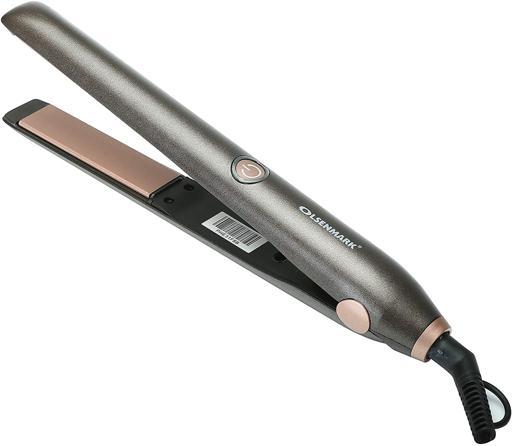 Olsenmark Ceramic Hair Straightener - Easy Pro-Slim Hair Straightener -Max Temperature 220C -On/Off hero image