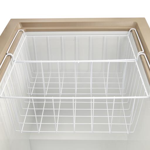 display image 11 for product Geepas 300L Chest Freezer - Portable 2Pcs Food Basket, Compact Refrigerator With Led Light