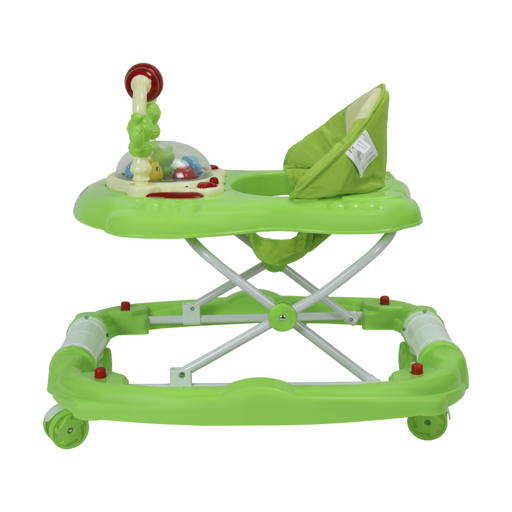 display image 2 for product Baby Plus Baby Walker Toddler - Portable Folding Walker Universal Wheeled Walker Anti-Rollover