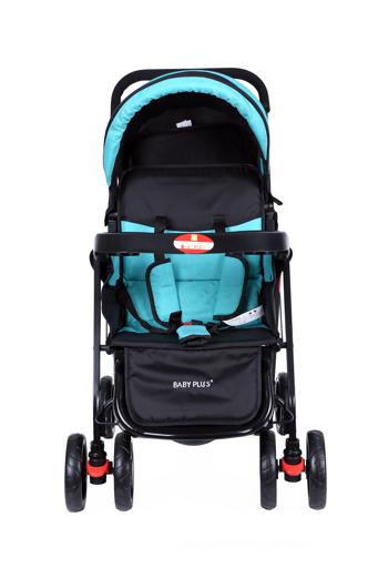 display image 2 for product Baby Plus Green Twin Stroller With Reclining Seat, 0+ Years