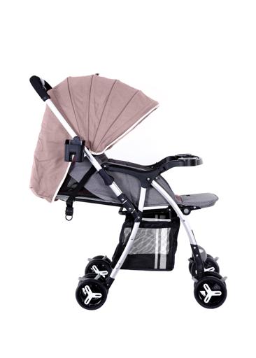 display image 2 for product Baby Plus Khaki Stroller Cum Pram, 0-36 M