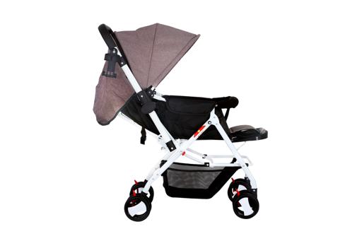 display image 1 for product Baby Plus Coffee Stroller Cum Pram, 0-36 M