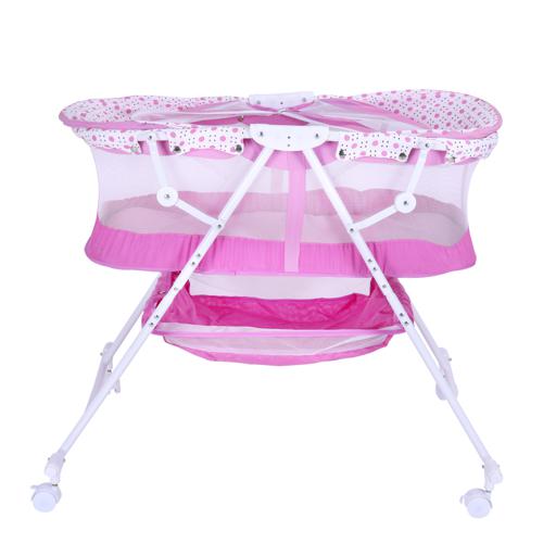 pink baby rocker