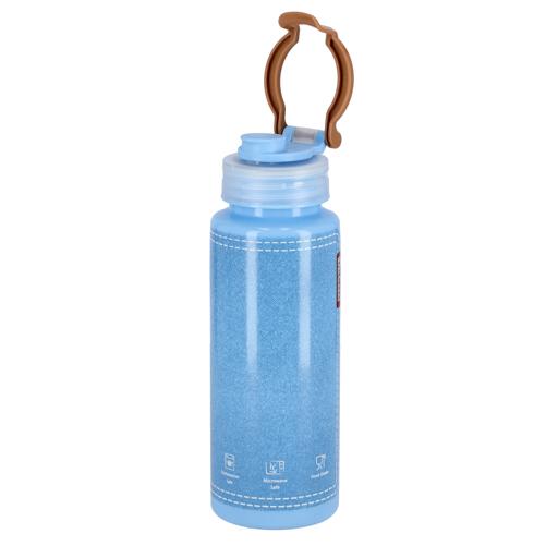 1L Thickened Glass Water Bottle with Stainless Steel Lid Cold