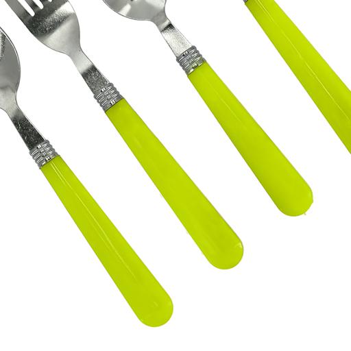 display image 3 for product Delcasa 16Pcs Cutlery Set - Stainless Steel, Include Knives/Forks/Spoons/Teaspoons, Mirror