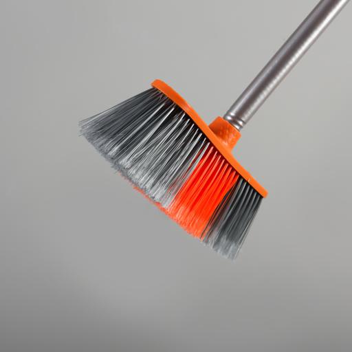 display image 1 for product Delcasa Floor Broom With Strong Long Handle - Upright Long Handle Sweeping Broom With Stiff
