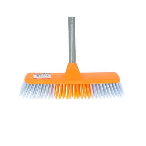 display image 8 for product Delcasa Broom With Pvc Coated Wooden Handle - Indoor Sweeping Broom Brush - The Perfect Indoor
