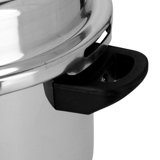 display image 6 for product Delcasa 7.5L Aluminium Pressure Cooker - Lightweight & Durable Home Kitchen Pressure Cooker With Lid
