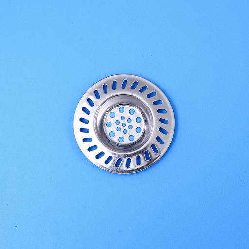display image 1 for product Delcasa Washbasin Strainer - Stainless Steel Filter Strainer Cleaning Tool - Stainless Steel Sink
