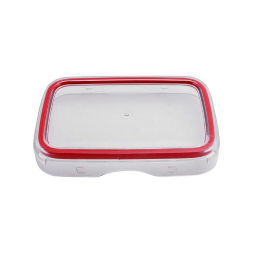 display image 7 for product Food Storage Container, Transparent 400ml Container, DC1142 | Reusable, Airtight Storage Box with Snap Locking Lid | Microwavable, Freezer Safe | Meal Prep Bento Lunch Box