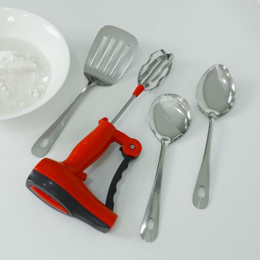 display image 3 for product Delcasa Hand Blender - Power-Free Hand Blender And Beater With High Speed Operation- Blender