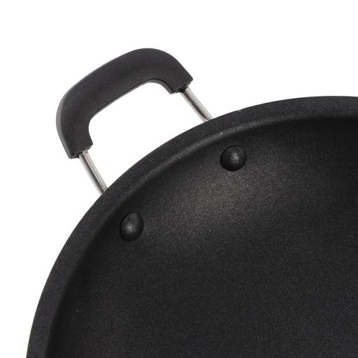 display image 7 for product Delcasa 21Cm Aluminium Appachetty With Lid, Non-Stick Appachetty, Wok With Lid, 2 Layer Coating